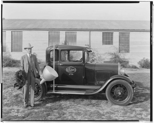 Rankin's Flood Lighting Display Car