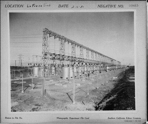 La Fresa Substation