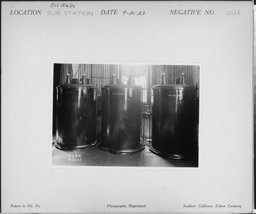 Oil Wells Substation