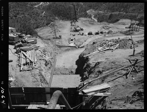 Big Creek - Mammoth Pool - Excavation of Anchor "F"