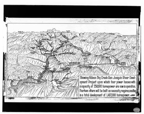 Popular map of Big Creek Layout "Pagett"