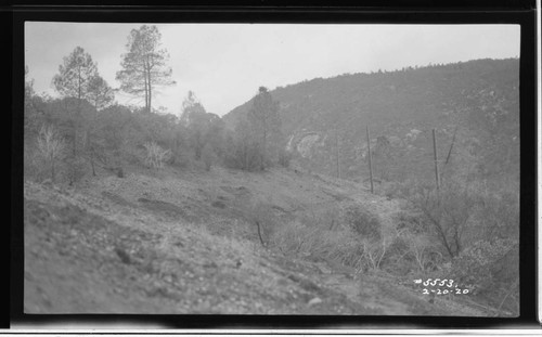 Big Creek Powerhouse #3 - Road construction