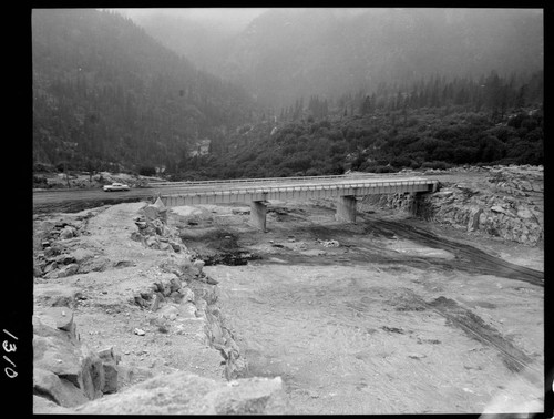 Big Creek - Mammoth Pool - Spillway and Spillway Bridge