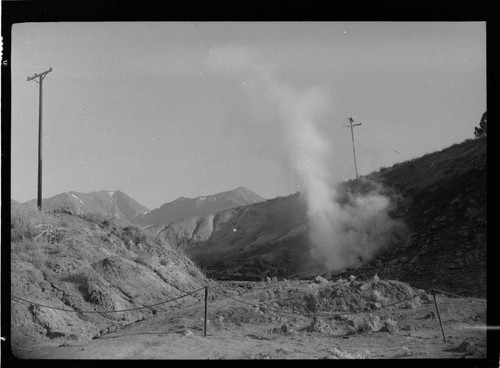 Casa Diablo Geyser at Casa Diably Hot Springs