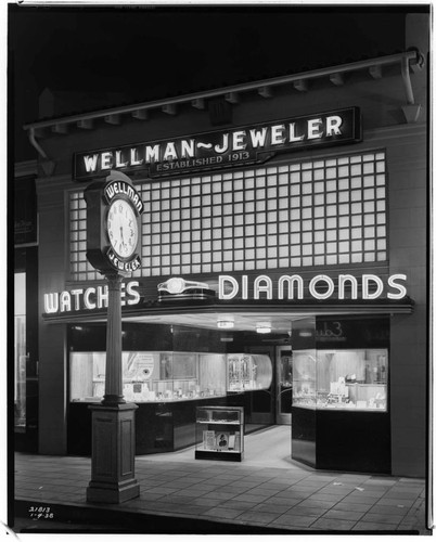 L1.3 - Lighting, stores - Wellman Jewelery Store