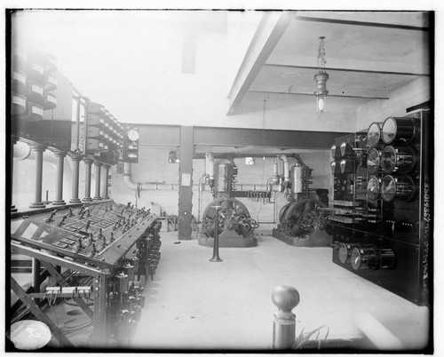 The interior of Los Angeles #3 Steam Plant