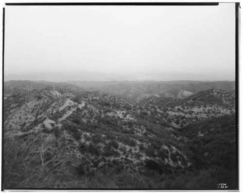 Big Creek Transmission Line - Over hills in back of Saugus Substation