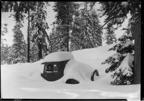 Big Creek after snow storm