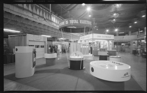 Edison booth "The Future Is Total Electric" at Fairplex show