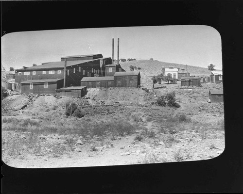 Mining operation in the high desert