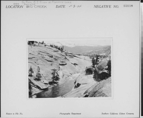 Big Creek, Florence Lake Dam