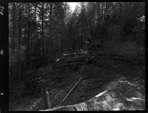 Big Creek - Mammoth Pool - Pioneering access road to Shakeflat