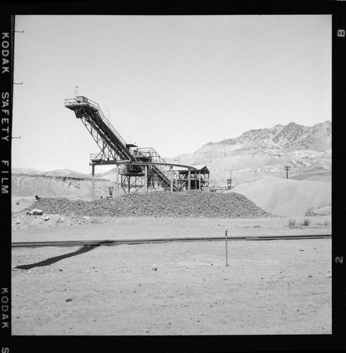 Eagle Mountain Line construction to Kaiser's Eagle Mountain Mine