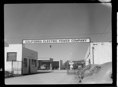 California Electric Power Co. - Gated entrance