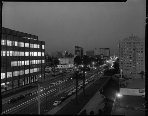 Long Beach skyline with the new Edison Long Beach Regional Office in view