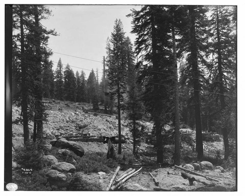 Big Creek Huntington Lake Dams - Rock quarry