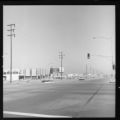 Transmission line corridor on city streets near Lakewood Center