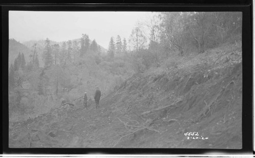 Big Creek Powerhouse #3 - Road construction