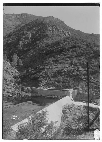 Kern River No. 3 - Dam at headworks
