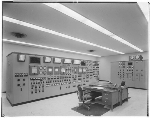 Etiwanda Steam Station - Main Control Board