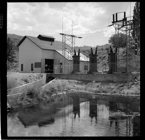 Bishop Creek Plant 5 and substation