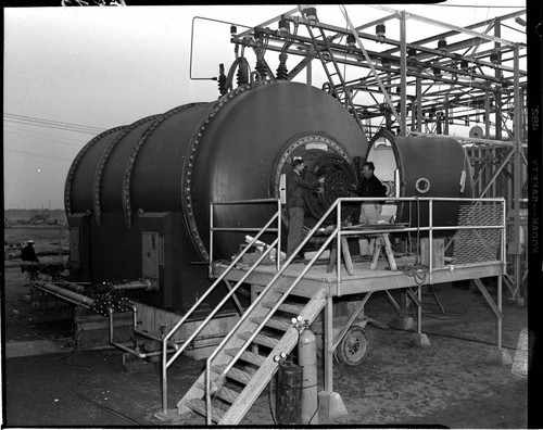 Synchronous Condenser at a steam plant