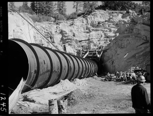 Big Creek - Mammoth Pool - Shakeflat Crossing pipe