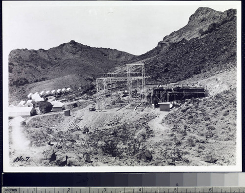 Hoover Dam Substation and construction camp