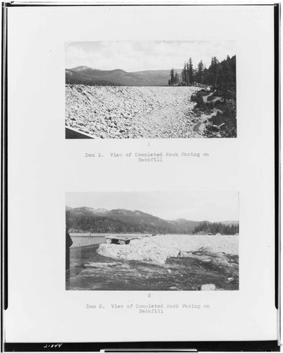 Big Creek, Huntington Lake Dams