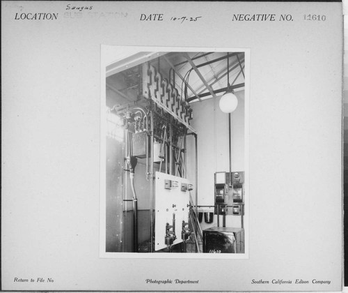 Saugus Substation - Interior