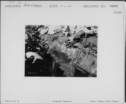 Big Creek, Florence Lake Dam - Construction for multiple-arch dam