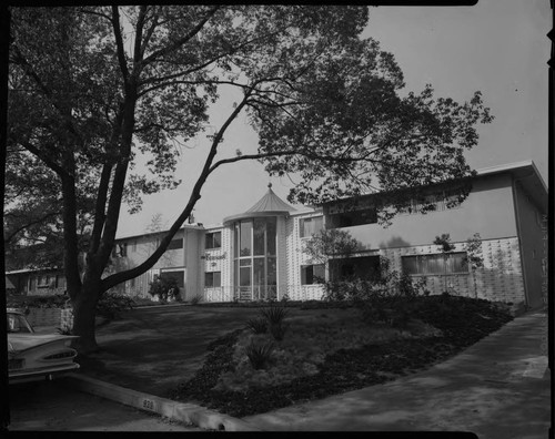 Apartment building exterior & interiors