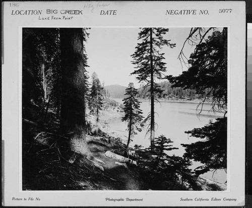 Big Creek Huntington Lake Dams