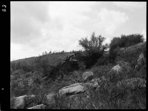 Big Creek - Mammoth Pool - Pioneering access road to Powerhouse