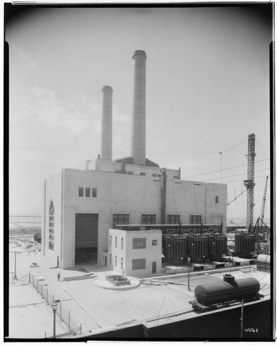 Long Beach Steam Station, Plant #3 - Rear of building