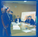 Signing the California State Water Project contracts