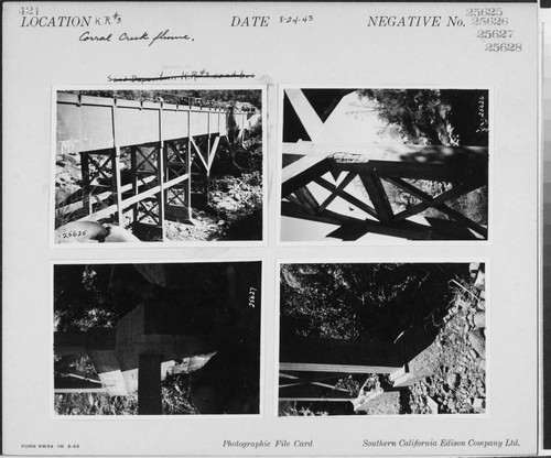 Kern River No. 3 - Corral Creek Flume