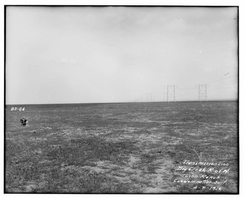 Big Creek Transmission Line right-of-way