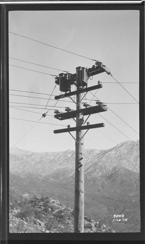 Distribution Lines - Kern River No. 3