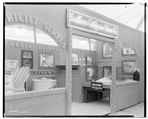 D2.4 - Displays, Fairs - Edison Company booth at the Ventura County Fair