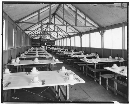 Vincent Transmission Line - Construction Camp in Brea Canyon