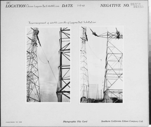 Chino-Laguna Bell Transmission Line