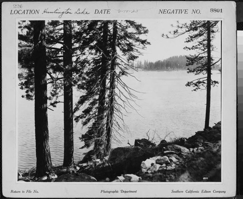 Big Creek Huntington Lake Dams