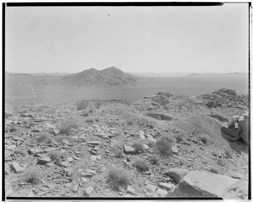 Boulder-Chino Transmission Line - winding road