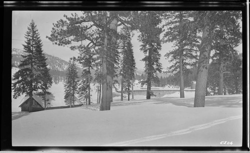 Big Creek, Huntington Lodge - Big Creek Country in winter