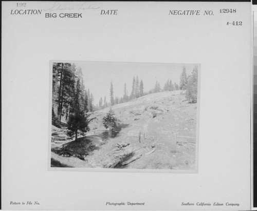 Big Creek, Shaver Lake Dam