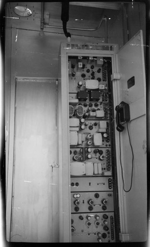 communications panel cabinet