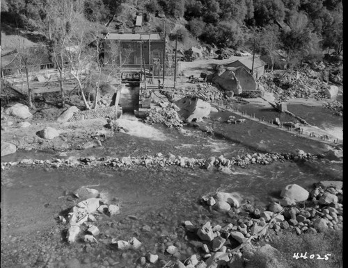 Kaweah Miscellaneous - Flood repair photos - Looking toward Powerhouse #3