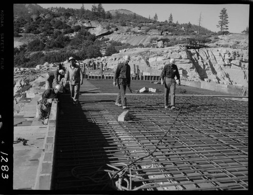 Big Creek - Mammoth Pool - Spillway bridge