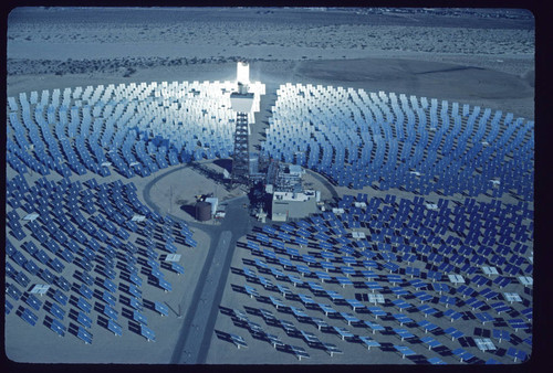 Solar One in operation, 1982